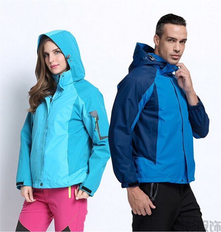 長絨內膽沖鋒衣--男士灰色(圖7) 長絨內膽沖鋒衣--男士灰色(圖7)