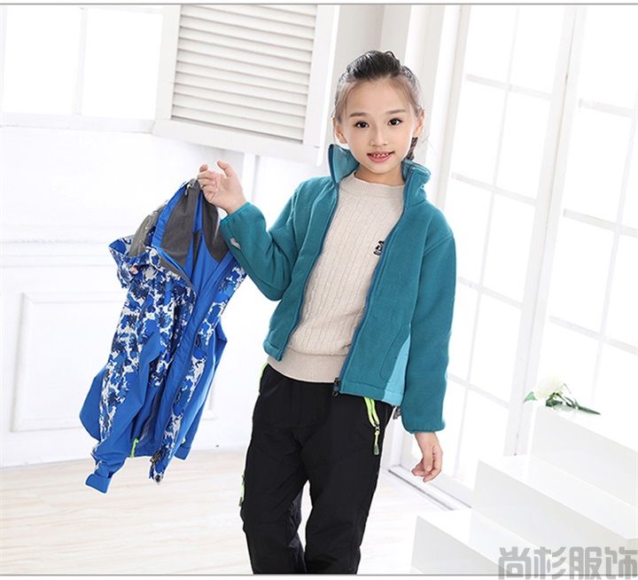 兒童兩件套沖鋒衣滑雪服(圖8) 兒童兩件套沖鋒衣滑雪服(圖8)