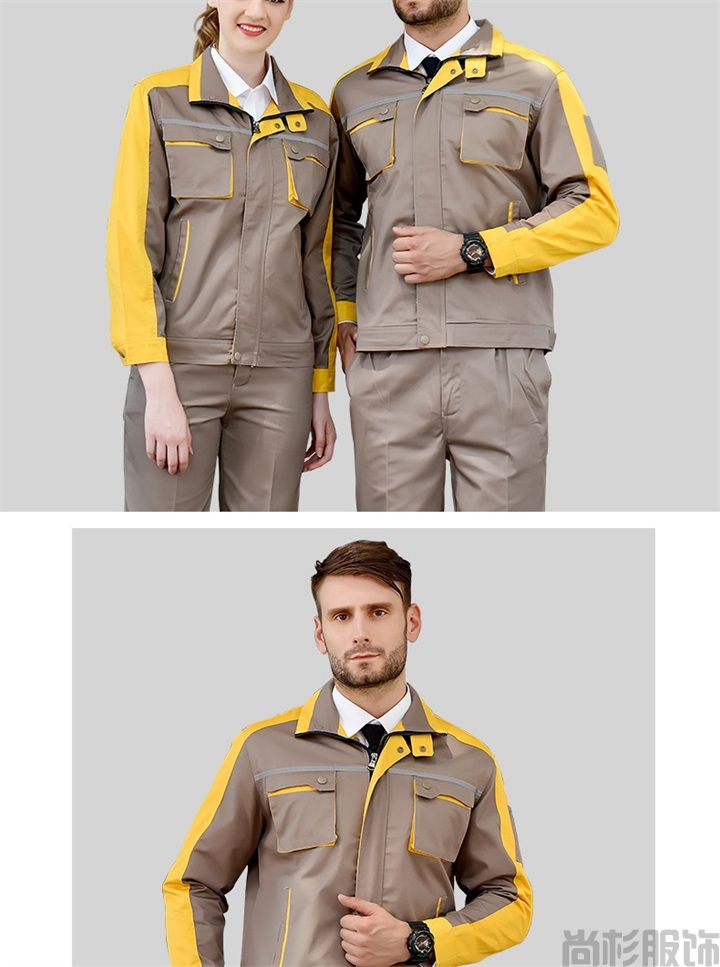 春秋長袖工作服,滌棉工作服S105(圖9) 春秋長袖工作服,滌棉工作服S105(圖9)